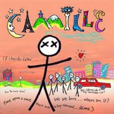 Acc to S Rogers, P created Camille as a competition with himself:“He was thinking of battling with himself. I had drawn a picture of a stick figure of a cartoon that had x’s for eyes & P liked that idea, ‘We’ll call it Camille & there will be x’s for the eyes.”(Fan Art)