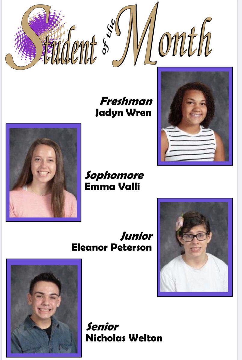 EHS Renaissance is proud to announce the September Students of the Month! Congratulations! <a href="/EUREKA_GUIDANCE/">EHS Guidance</a> @thomandan @EHS_AP @EHS2022AP <a href="/sink_corey/">Dr. Corey Sink</a> <a href="/rockwoodschools/">Rockwood School Dist</a> @EHSAssocPrinc