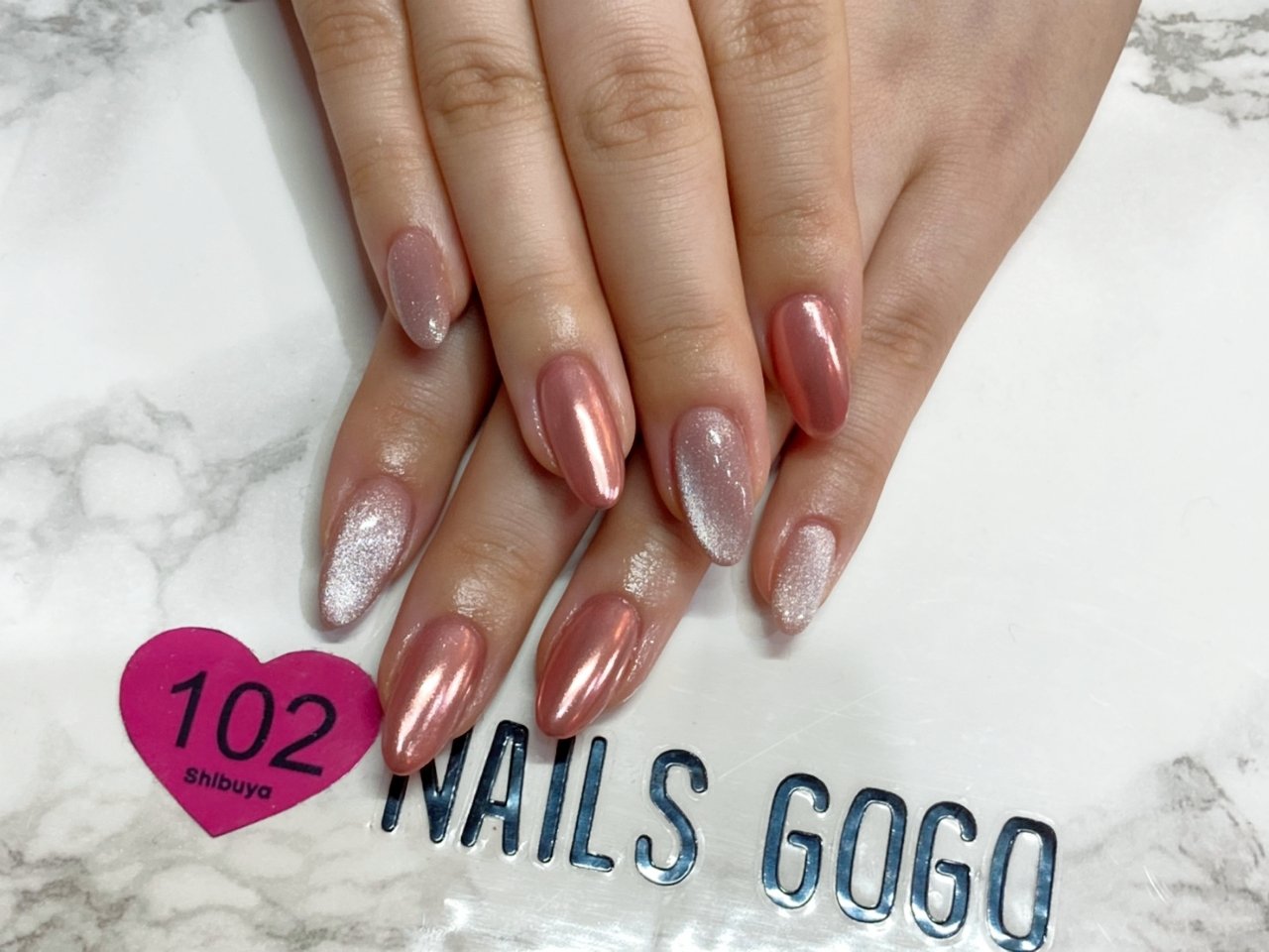 Nailsgogo 渋谷 ネイルサロン Nailsgogo ネット予約 T Co Pjrbh5rlbe インスタ T Co Gmbqsa2d9y ネイル 担当 ゆさ マグネットネイル コッパーピンクネイル ありがとうございました 渋谷ネイルサロン Jkブランド スカルプ