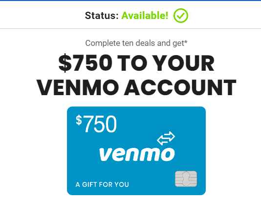 Get $750 Sent to Your Venmo!
Details: bit.ly/2SC2VR9
#HubieHalloween 
#NBA Finals #offer #coupon #deal #discountoffer #discountprice