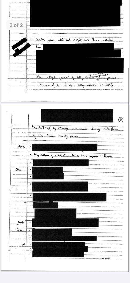 So what did Brennan's declassified but heavily redacted notes reveal? That Brennan had briefed not only the President but JC, Denis, Susan & others on the Clinton frame up of Trump.Why wasn't this released before Comey's testimony so he could be asked about it? McCabe