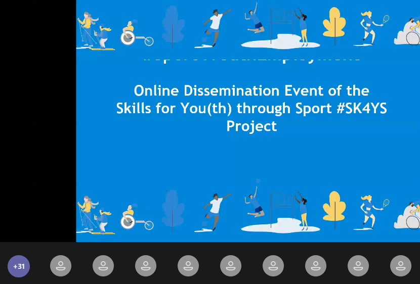 EngsoYouth's tweet photo. #Sport4YouthEmployment online session by #SK4YS project is underway:

Part 1⃣:
Main goals of the project ✔️
Introduction of the project partners ✔️
Brief introduction of the SK4YS manual ✔️

#youthsport @EUErasmusPlus https://t.co/ESgXZpo1rE