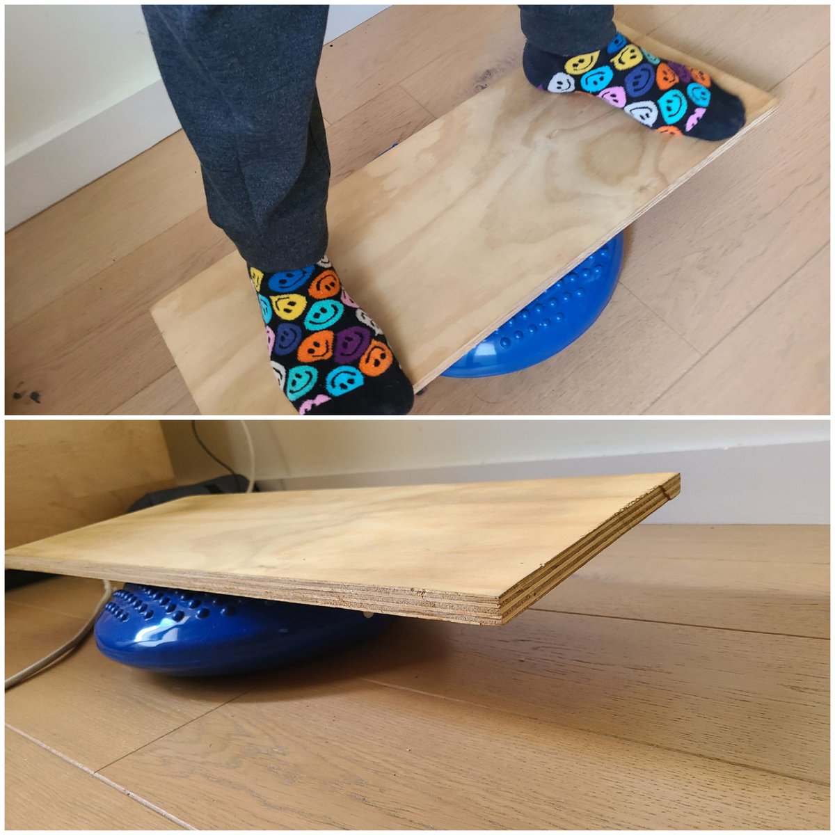 DecNoone's tweet image. Wating for #EHC2020 talk on new therapies to begin. Inspired by @physio_paul &amp;amp; Nathalie  Roussel's talk on Monday about pain and importance of movement will be incorporating ankle mobility and balance into my viewing. @katekhair  socks are for you😄