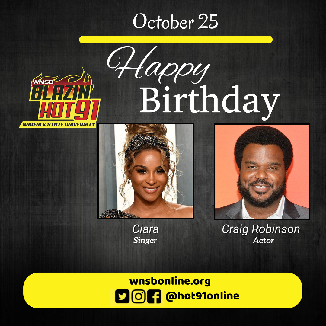 Happy Blazin\ Hot Birthday to Ciara and Craig Robinson    