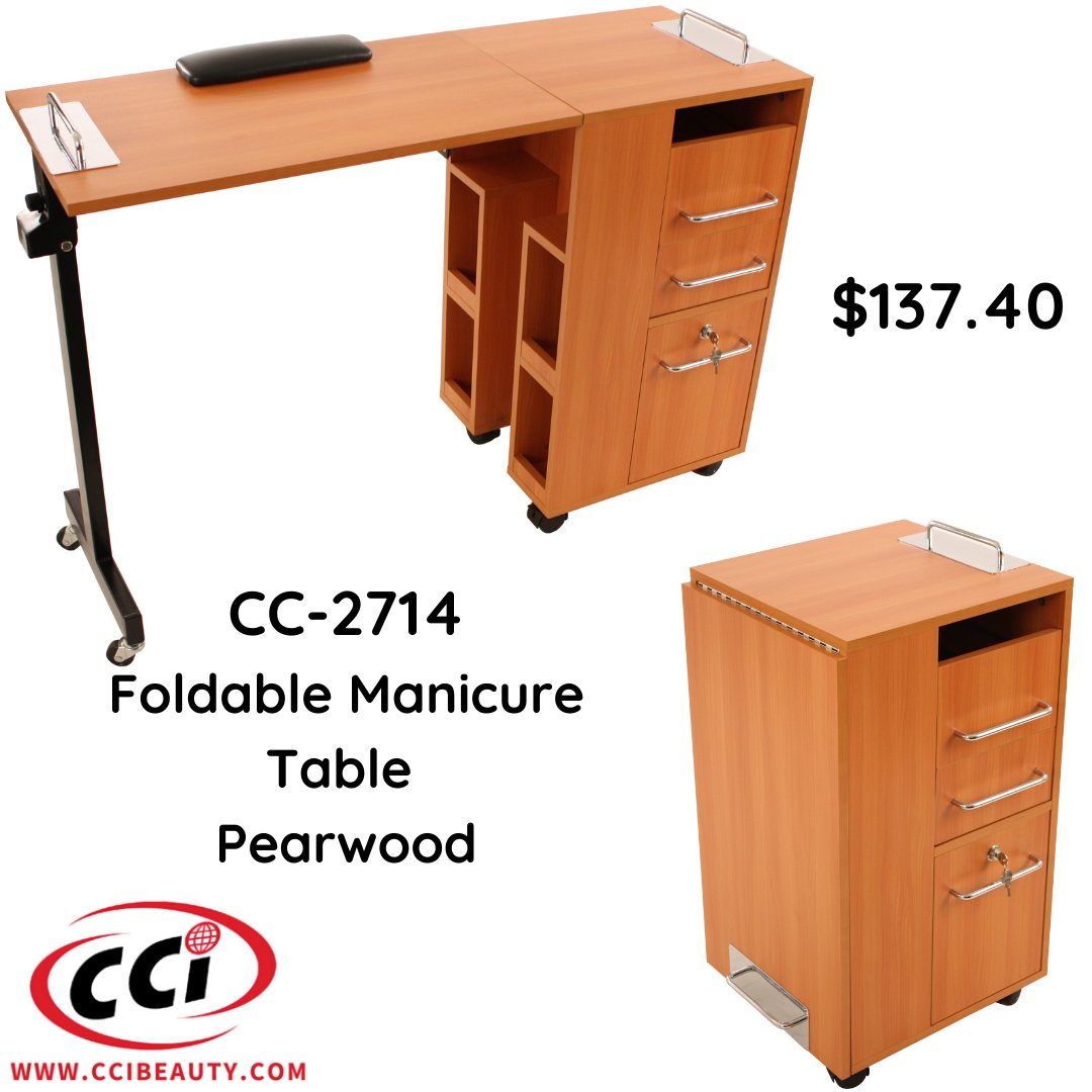 CCIBeauty's tweet photo. This manicure table for anyone with limited space or would like to put away the manicure table at the end of the day. #manicure #manicuretable https://t.co/pobfgF9i6A