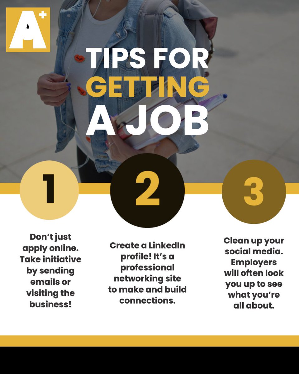 Have you done these three simple steps for landing a job yet?!

#JobSearch #GetHired #Recruiting101 #LandYourDreamJob #RecruitingTips #GetHired #JobSearch #CareerFair #CareerFair2020
