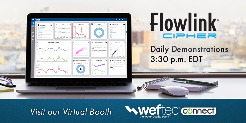 TeledyneIsco's tweet photo. Last chance! #FlowlinkCipher demo at #WEFTEC Connect - register now: https://t.co/gJwgnEw8Dv
#TeledyneISCO #Wastewater #Water #WEFTECconnect https://t.co/FYKVS2vsaE