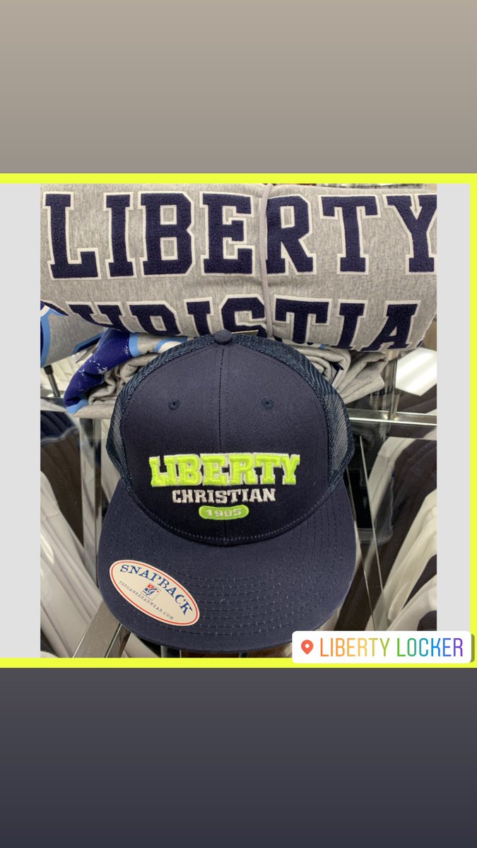 LibertyLocker83's tweet photo. Favorite @LibertyArgyle SnapBack is in!! Come see this and many more in your @LibertyLocker83 ! #warriorstogetheragain #thegameheadwear #navyout #libertylocker https://t.co/m5KTX8jSiO