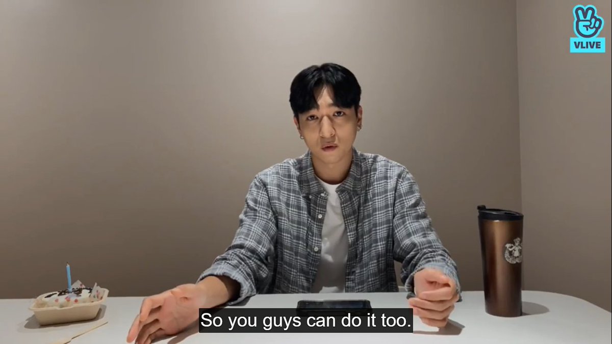 "there are countless people who are successful by working their way up from small goals. so you guys can do it too."
