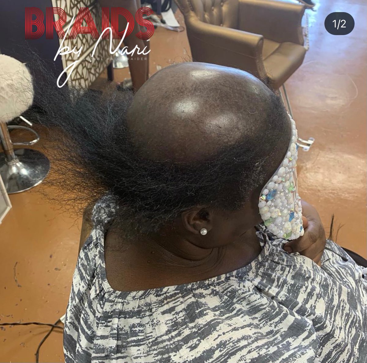 _braidsbynari's tweet photo. It Cost $0.00 to Share this post to support my brand🙂. I am a self taught braider who specializes in woman who have SEVERE hair loss from Cancer, Lupus, and other autoimmune disorders. I love what I do and making these woman SMILE AGAIN❤️❤️ My Instagram is @_braidsbynari🙂 https://t.co/xGPJlAiF8h