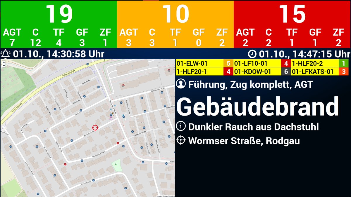 DIVERA247's tweet photo. Zusammen mit #Fireboard sind neue Schnittstellen entstanden, die euren #Alarmmonitor und #FireboardMobile aufwerten!
Ihr besucht die #FLORIAN in Dresden? Bis Samstag könnt ihr die neuen Funktionen bei Fireboard in Halle 1 am Stand B6 begutachten.
Viel Spaß, stay safe! https://t.co/z324BMPREn