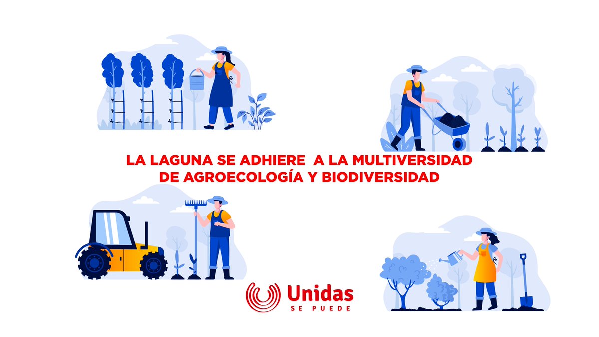 Unidas_sepuede's tweet photo. 🌱Esta moción aprobada hoy, "promovida desde las áreas de Desarrollo Local, Desarrollo Rural y Medio Ambiente, abre las puertas para que #LaLaguna se convierta en un referente de la agroecología, no solo en el ámbito local o estatal, sino incluso internacional" @JLHDEZsisepuede https://t.co/sSnG9IR33r
