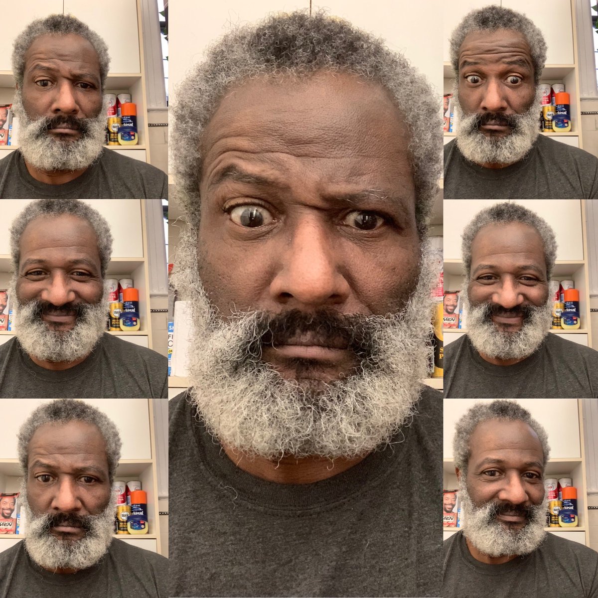 Bawaneca's tweet photo. Pandemic Beard still got me covered and hiding from the barber!!! #actorslife #actorgrind #thursdaymorning #blessedandthankful #bawaneca https://t.co/SsDvKQrkX5