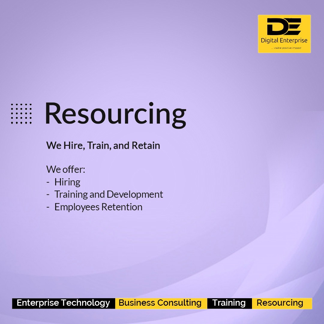 Have you just started or looking for a staffing agency to help you with your hiring process? 

"Your employees are your greatest asset".

Digital enterprise llc 

 #recruitment #resourcing #talents