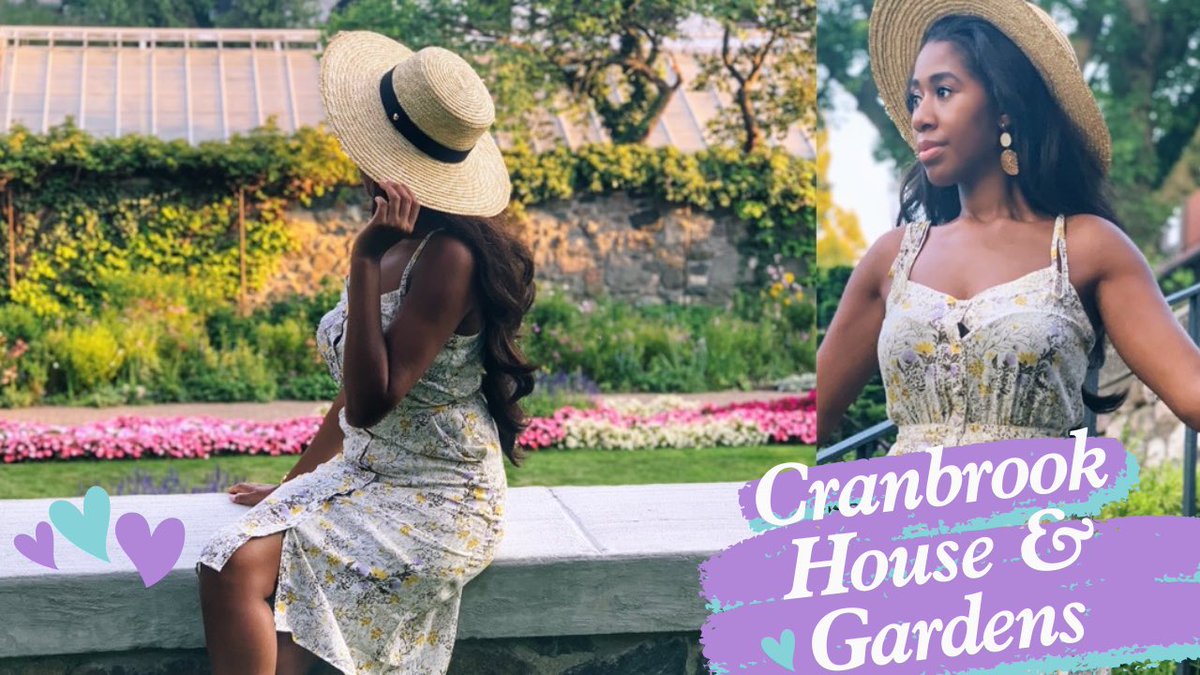 LiaJamerson's tweet photo. There’s a new upload on the Eclectic Chic YouTube channel ✨ Here’s a sneak peek into our visit to one of my favorite hidden gems: Cranbrook House &amp; Gardens https://t.co/jexbpARpR4 https://t.co/bABKmWd20Q