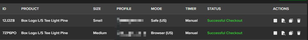 ExampleSZN's tweet image. Beautiful day thanks to these fellas! 👿
@Cybersole x @VeloxPreme x @StrainProxies