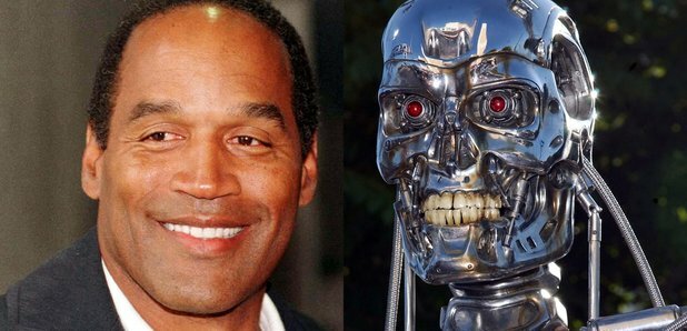 In The Terminator (1984), instead of Arnold Schwarzenegger, OJ Simpson was considered for the role of the Terminator, but James Cameron thought he looked to nice to be a killer.