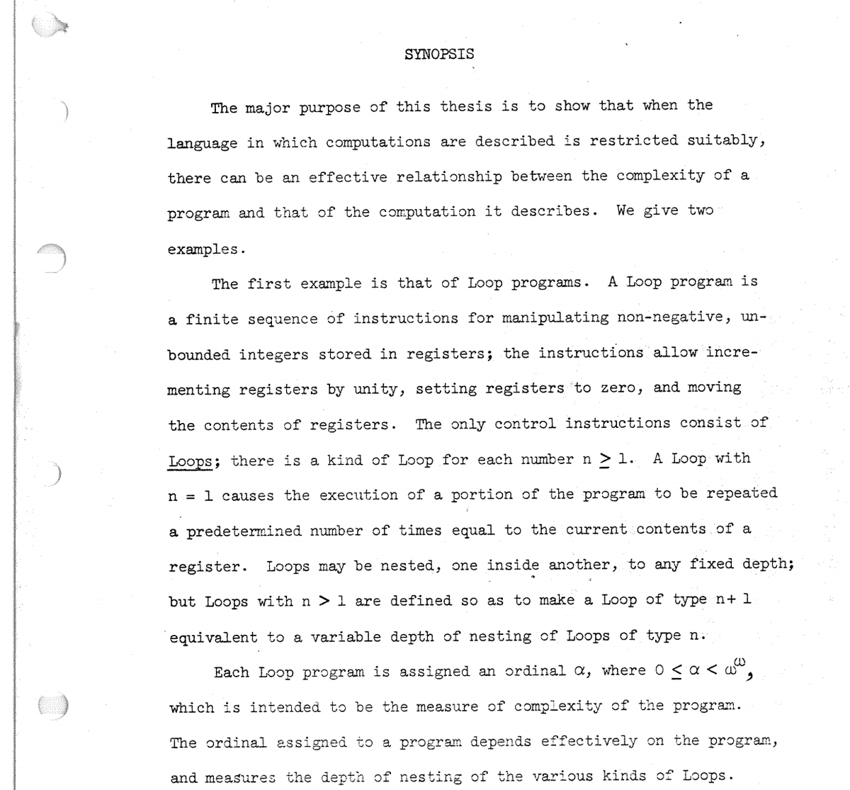 Just discovered: the lost thesis of Dennis Ritchie, creator of the C programming language &amp; co-creator of Unix.

Read it here: bit.ly/RitchiePhD

Ritchie never got his PhD b/c he didn't want to pay Harvard the thesis binding fee.

bit.ly/2GBr1Jm

(v/<a href="/IEEESpectrum/">IEEE Spectrum</a>)