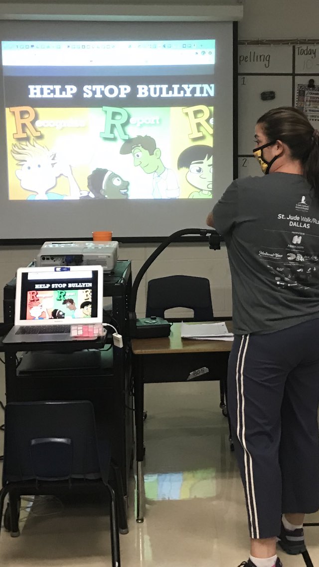 GreenLVES's tweet photo. Ms Norton shares a great 2nd Step lesson on bullying with Ms Pugh’s class!  ⁦@LewisvilleES⁩ ⁦@lauraknorton⁩ ⁦@2ndStepProgram⁩ https://t.co/Dg2zsByiLi