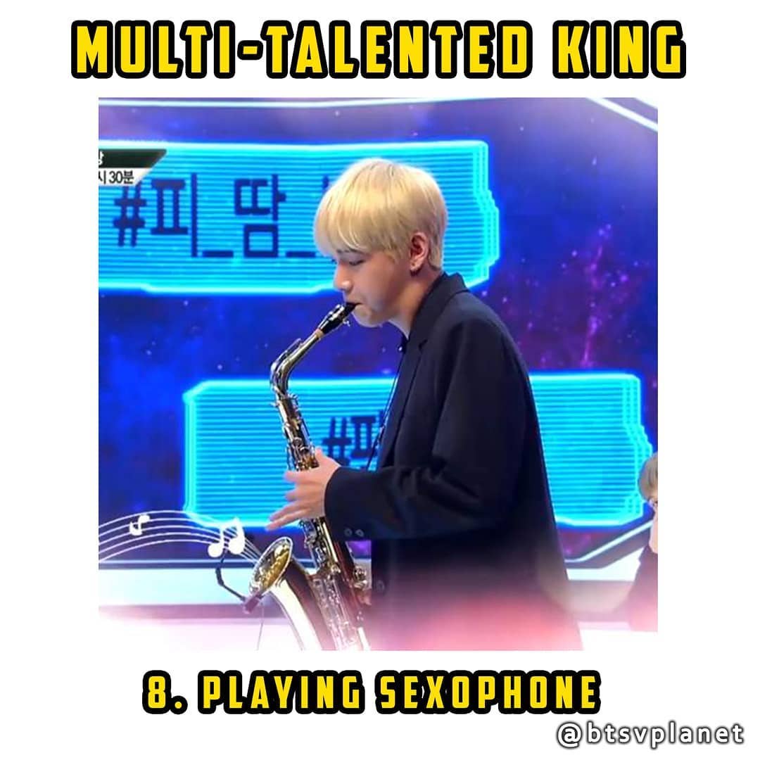 An excellent actor and a saxophonist  @BTS_twt  #BTS  #BTSARMY  #TAEHYUNG  #TaehyungYouArePerfect  #TaehyungOurPride  #KimTaehyung  #TaeTae  #IpurpleYou  #방탄소년단뷔  #뷔  #김태형  #태형  #テテ  #テヒョン  #金泰亨  #V  #BTSV  #tete