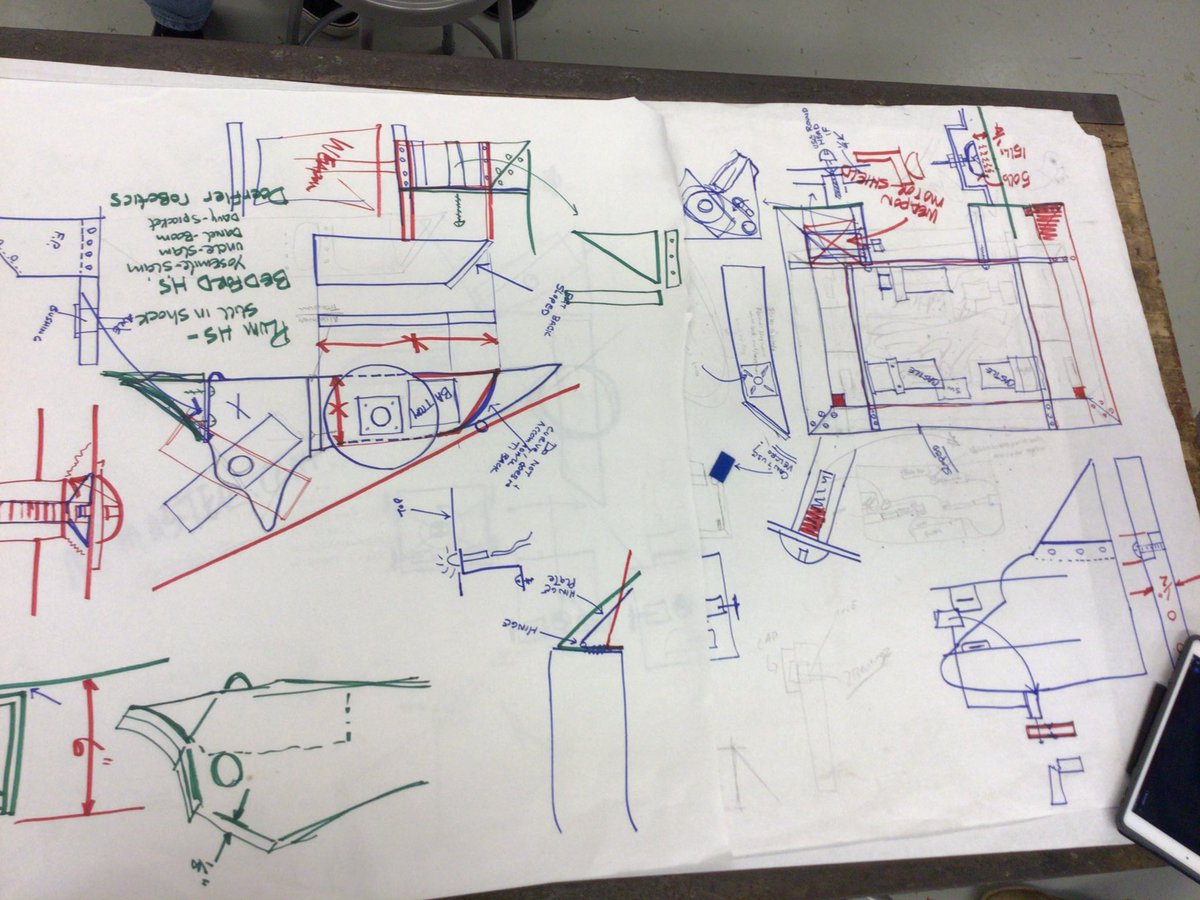 Students design drawings