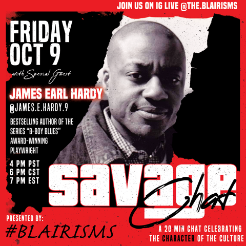 JamesEarlHardy's tweet photo. Join us tomorrow night for something SAVAGE! 😁
#Blairisms #SavageChatSeries #OutfittingtheResistance
🎩 tip, @TheBlairisms https://t.co/ekanSI3E3E