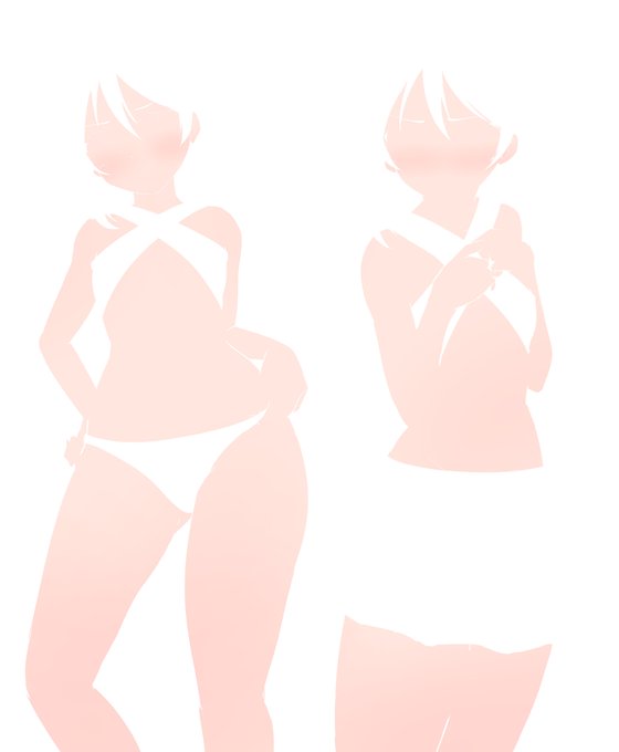 胸のXで何描いてるかバレそう 