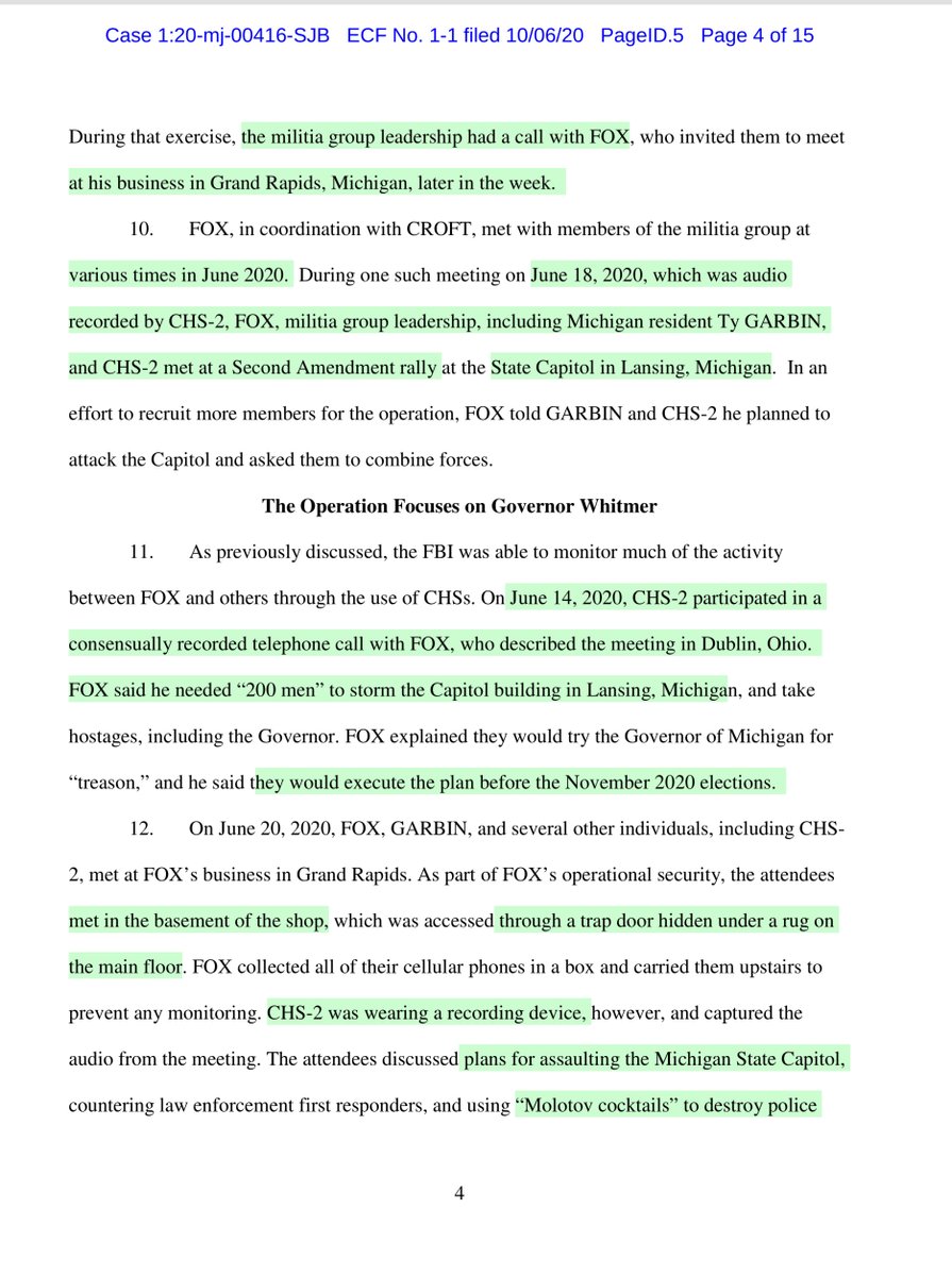 File411's tweet photo. Things you NEVER want to see in a probable cause affidavit;
-your name
-CHS (confidential human source) and UC (undercover employees) <— yes plural
 -consensual recording, chats, text
-CHS-1, CHS-2, UCE-1 and UCE-2
Affidavit - see paragraph 12 trap door..
https://t.co/SXIXvFpJgV https://t.co/oHLFhfbpSz