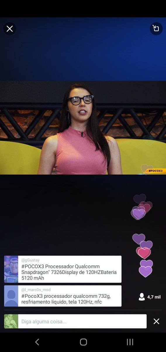 Lançamento POCOX3 NFC Ao vivo! pscp.tv/w/ck3idTFkclFl…