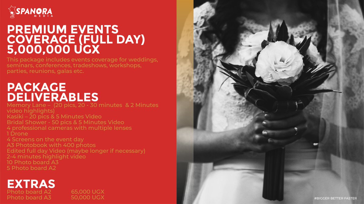 SpanoraMedia's tweet photo. Enjoy the event, while we capture your moments! Call / WhatsApp 0393 208 410 to book now.
#EventsPhotography #EventsVideography #EventsCoverage #weddingphotography
#WeddingVideography #WeddingCoverage #CorporateEvents
#Photography #Videography #Audio #CommunicationDesign https://t.co/sEsXzLaGYM