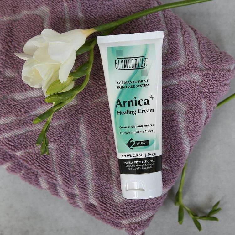 myspajoy's tweet photo. Enhance the skin’s natural defense system against acne, inflammation, bruises and swelling with Arnica+ Healing Cream. This homeopathic formula contains active Arnica Extract and pharmaceutical grade botanicals of Mallow, Grape Seed, and Primrose to heal and repair. https://t.co/Crevls45na