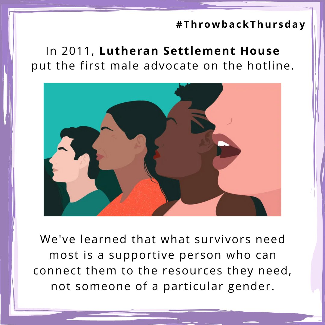 LSHphilly's tweet photo. Our hotline advocates, no matter their gender, are still answering the hotline 24/7. Call 866-723-3014 for free confidential support and connection to domestic violence resources @WomenAgnstAbuse @helpwomen @Congreso1977
#tbt #dvam2020 #dvamPhilly https://t.co/qfvT7xAwhh