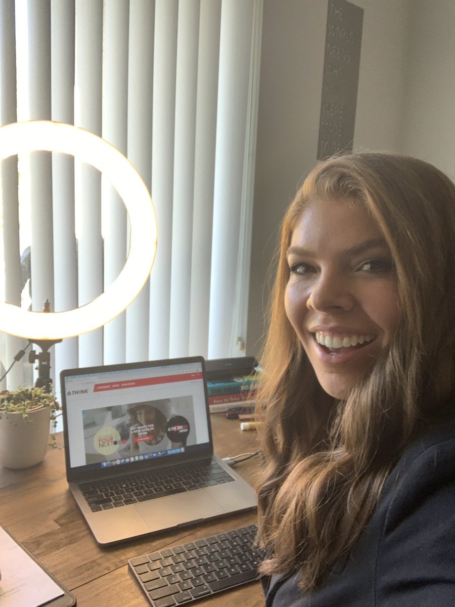 TeamCUInsight's tweet photo. All set up and really excited for today’s #COOPTHINKVirtual! Will we “see” you there?? @COOPTHINK @COOPFS https://t.co/5EN2n5vpQj