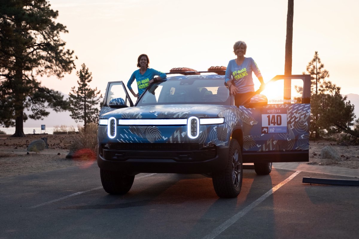 Hello from Rebelle Rally! We’re about to set off on a weeklong 2,000 km rally through the American West in one of our validation prototypes recently built at our plant. Good luck to <a href="/MMMotorsports/">Emme Hall</a>  and @rebecca_donaghe on the wild week ahead. Follow along at <a href="/rebellerally/">Rebelle Rally</a>.