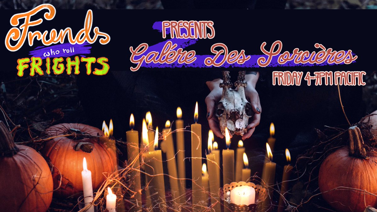 You heard it here folx! Tomorrow, 4-7pm Pacfic, we're gonna be playing Galere Des Sorcieres, written by <a href="/caffeinedOtter/">Caffeinated Otter</a> 
Ft <a href="/Level1_Geek/">Level 1 Geek</a> as our GM alongside players @gamer_wholesome <a href="/wizardsandbeans/">Beans</a> <a href="/_raybird_/">Ray</a> <a href="/WinchesterDaeva/">Katie</a> <a href="/BobbiePrincette/">Bobbie Princette</a> and <a href="/shelbyisanerd/">shelbyisanerd</a> !