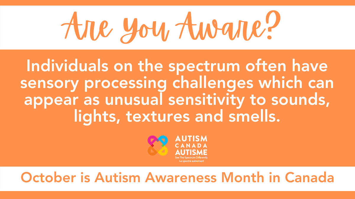 FACTS ABOUT AUTISM #7:
Stimming, or self-stimulating behaviour, can help individuals on the spectrum with managing sensory overload, reducing anxiety, self-calming and self-regulation. 

To learn more: ow.ly/eaBC50BMJaP

#autismcanada #autismresources #autismawareness