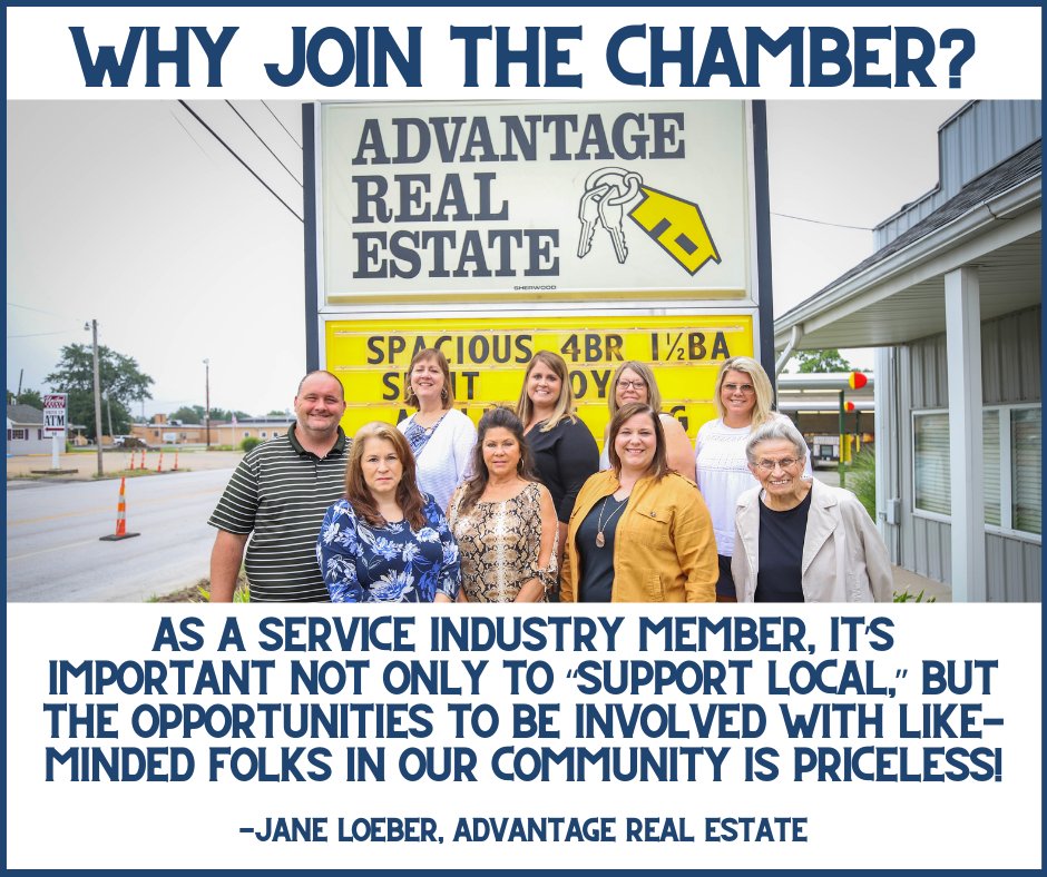 Are you wondering why you should join the Chamber? Hear Advantage Real Estate's "why". 

#showmemoberly | #wechoosemoberly