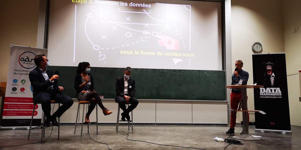 📌Soirée @adnouest  @EcoRennes1 sur la #data au coeur de l'efficacité opérationnelle. Retour d'expériences très concerts <a href="/LeGouessant/">Le Gouessant</a> <a href="/OuestFrance/">Ouest-France</a> <a href="/boismateriaux/">Bois & Matériaux</a>, merci ! 🙏