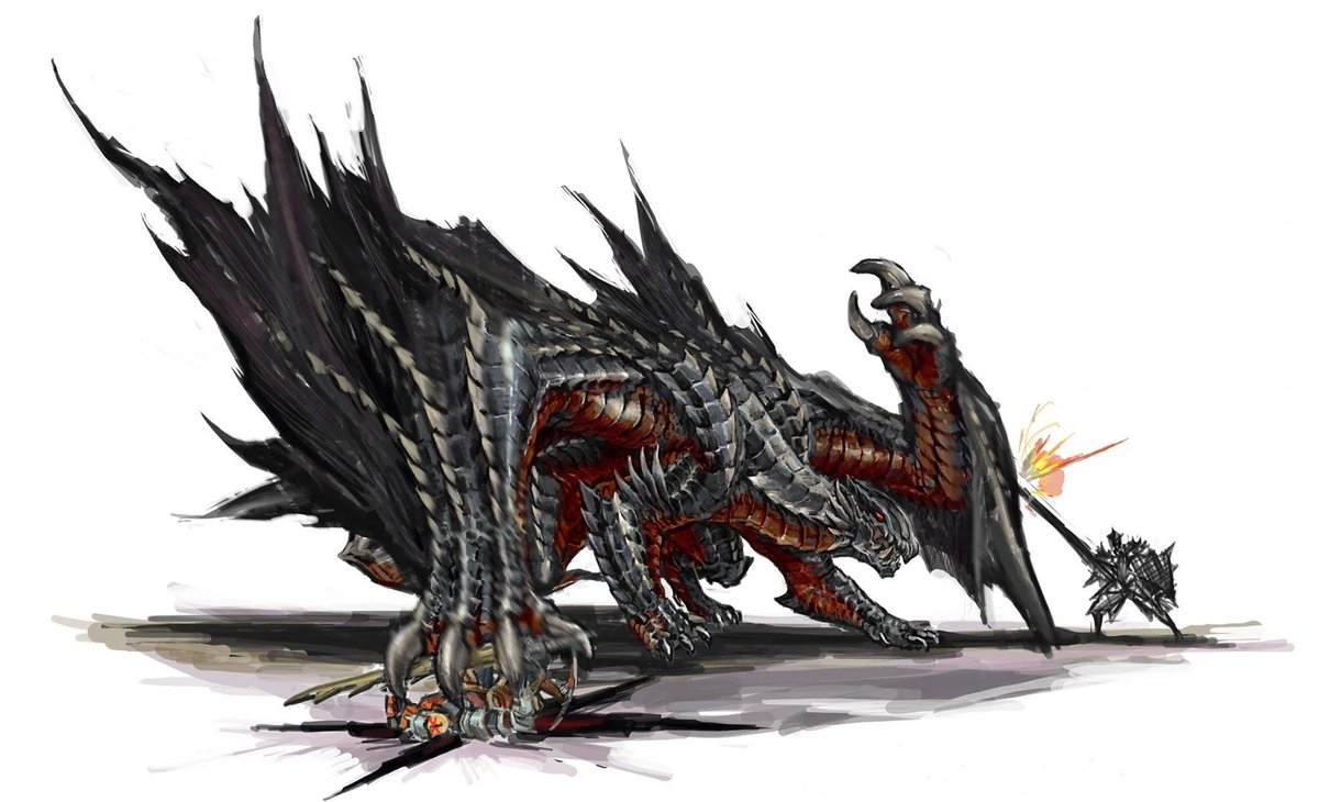 Gore Magala is fully capable of smashing into the ground, slashing prey, rushing down enemies, and even holding victims with its wingarms. Gore Magala has also been reported blocking attacks with its wingarms as it fights hunters.