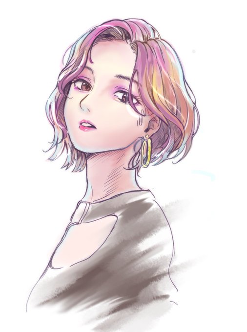 できたぁ
髪色迷子だけど楽しかったからいいんだ 