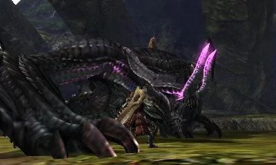Gore Magala is fully capable of smashing into the ground, slashing prey, rushing down enemies, and even holding victims with its wingarms. Gore Magala has also been reported blocking attacks with its wingarms as it fights hunters.