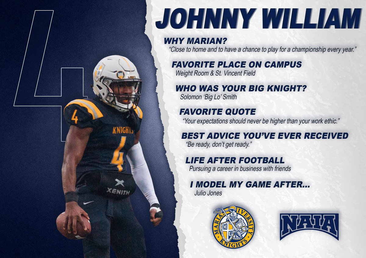 Marian Football tweet media