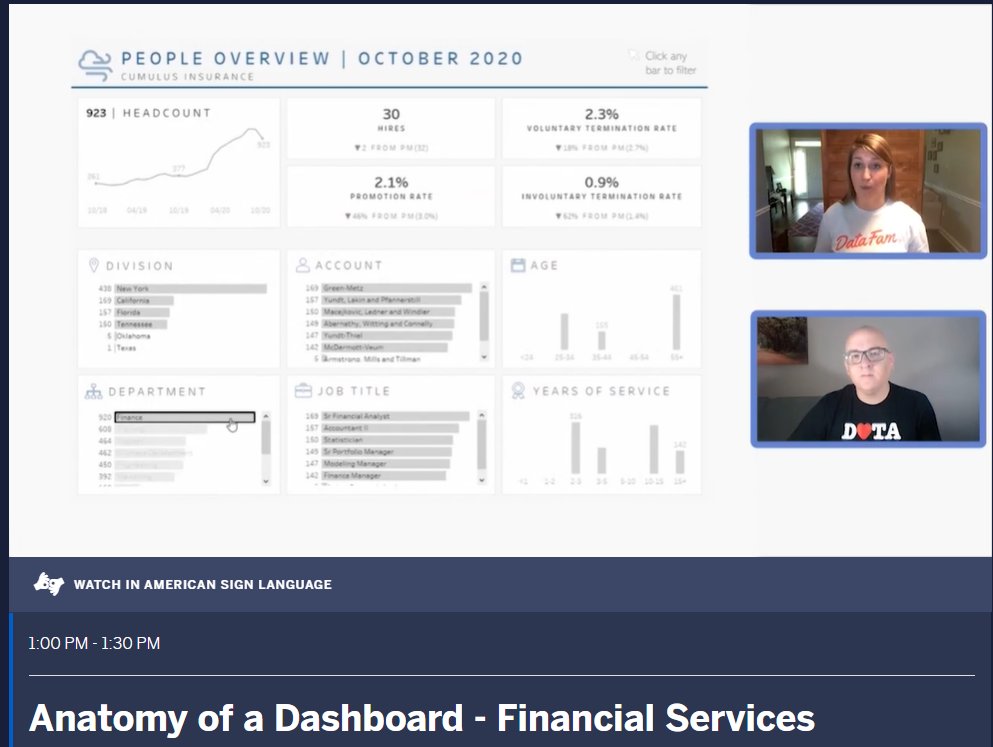 nicole_lohr9's tweet photo. Really enjoying @ktfontnowagner and @MarkBradbourne presentation on Anatomy of a Dashboard #Data2020 https://t.co/K71Wh3yGqS
