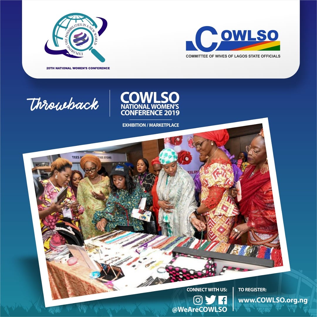 The 2019 national women's conference had a mind blowing physical market. The 2020 conference would host a first of it's kind virtual market. Don't miss out, register now at cowlso.org.ng. Together let's make history. 

#cowlso #cowlso2020 #weareone #lagos #eko