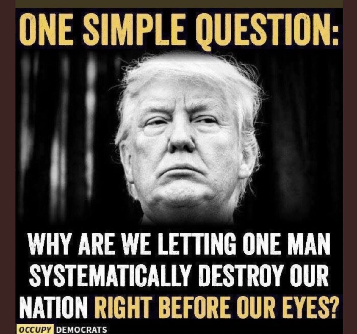 HarryPotterMAGE's tweet photo. @ScarletAvengers @FBI #TrumpPromotesViolence
#StopTrumpOnNov3d 
#VOTE https://t.co/Sy4J1HQz0N