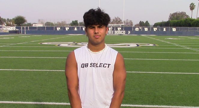 RyanWrightRNG's tweet photo. 2024 #California QB Richard Munoz @richhh_05 Impressed at QB Select Camp. RNG Interview: https://t.co/T2TeEYFoUf @CoachReyes_ @QbSelect @camzrealspeed https://t.co/1ovYGWEovM