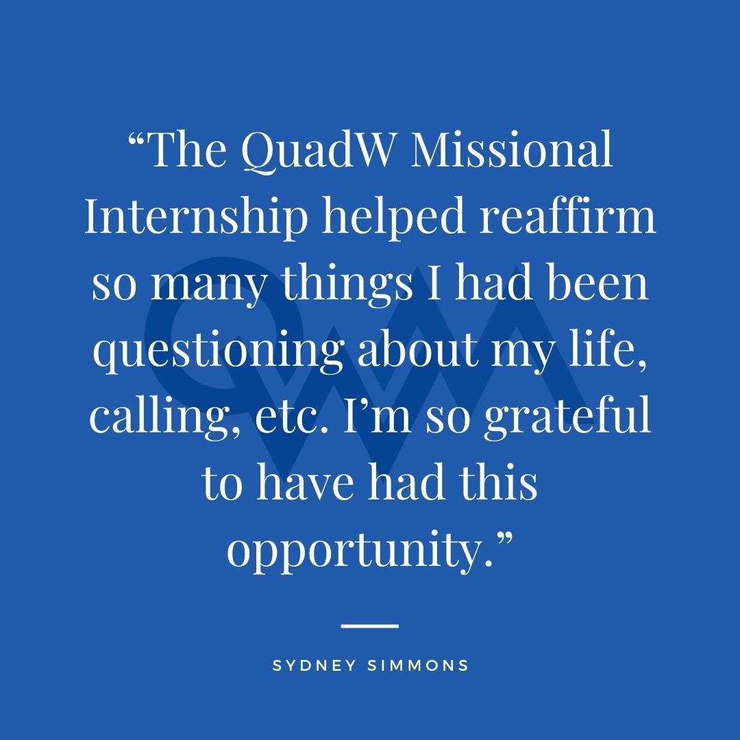 quadwmi's tweet photo. Need some answers? Clarification? 
A chance to TRY out your calling?
We can help!
#internship #summerinternship #quadwmi #collegeinternship #missionwork #newcommunity https://t.co/s1cOblU31K