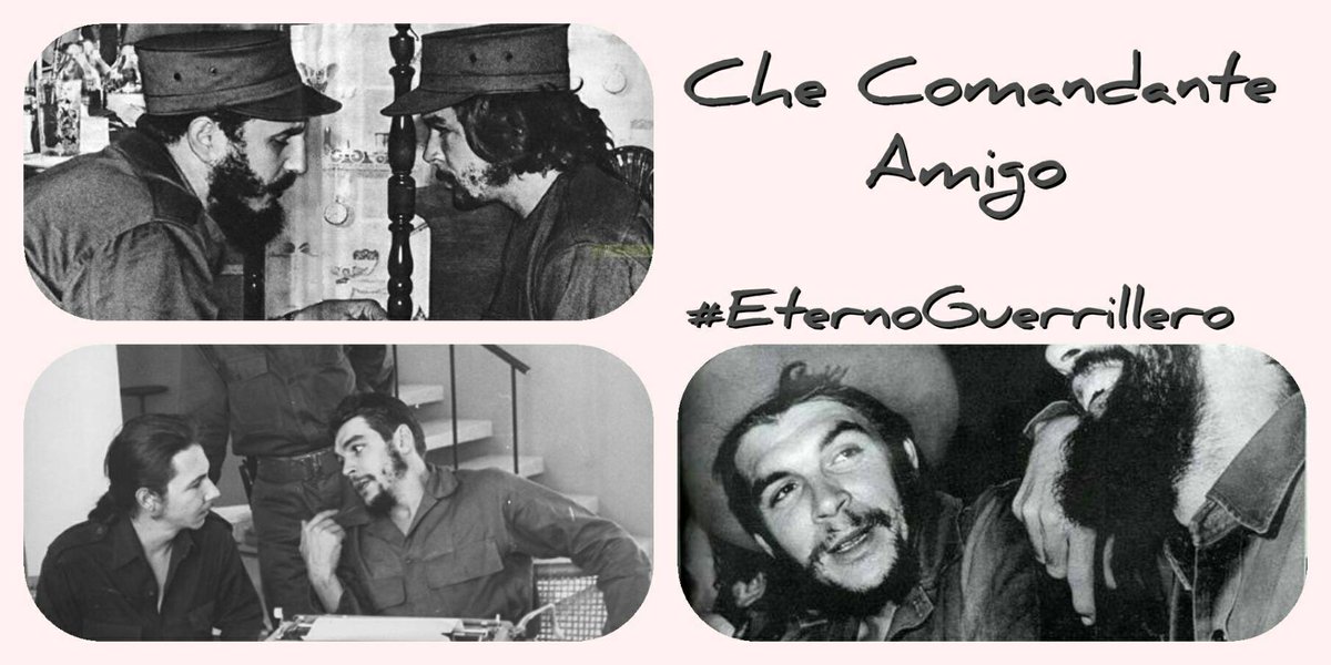 @DeZurdaTeam Sobrio, tranquilo y tajante,
Así, se levantaba, andaba y 
latía el #EternoGuerrilero #Che

#JuevesMartiano #DeZurdaTeam
#Cuba