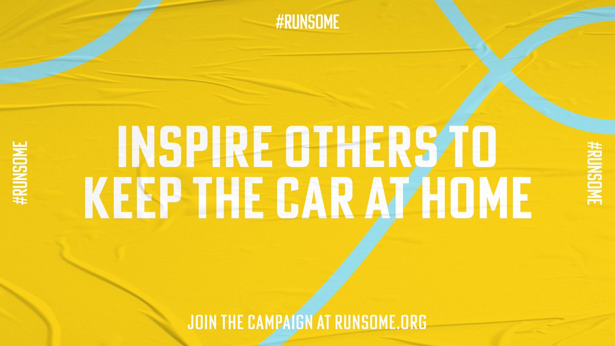 RunSomeHQ's tweet image. If you're worried about air quality could you #runsome or #walksome more of your local trips? No need to be far or fast. To the shops, back from work? Even if for part of the way. Start with a pledge to swap out one or two car trips a week.

#CleanAirDay #arrivehappy @RW_ed_Andy