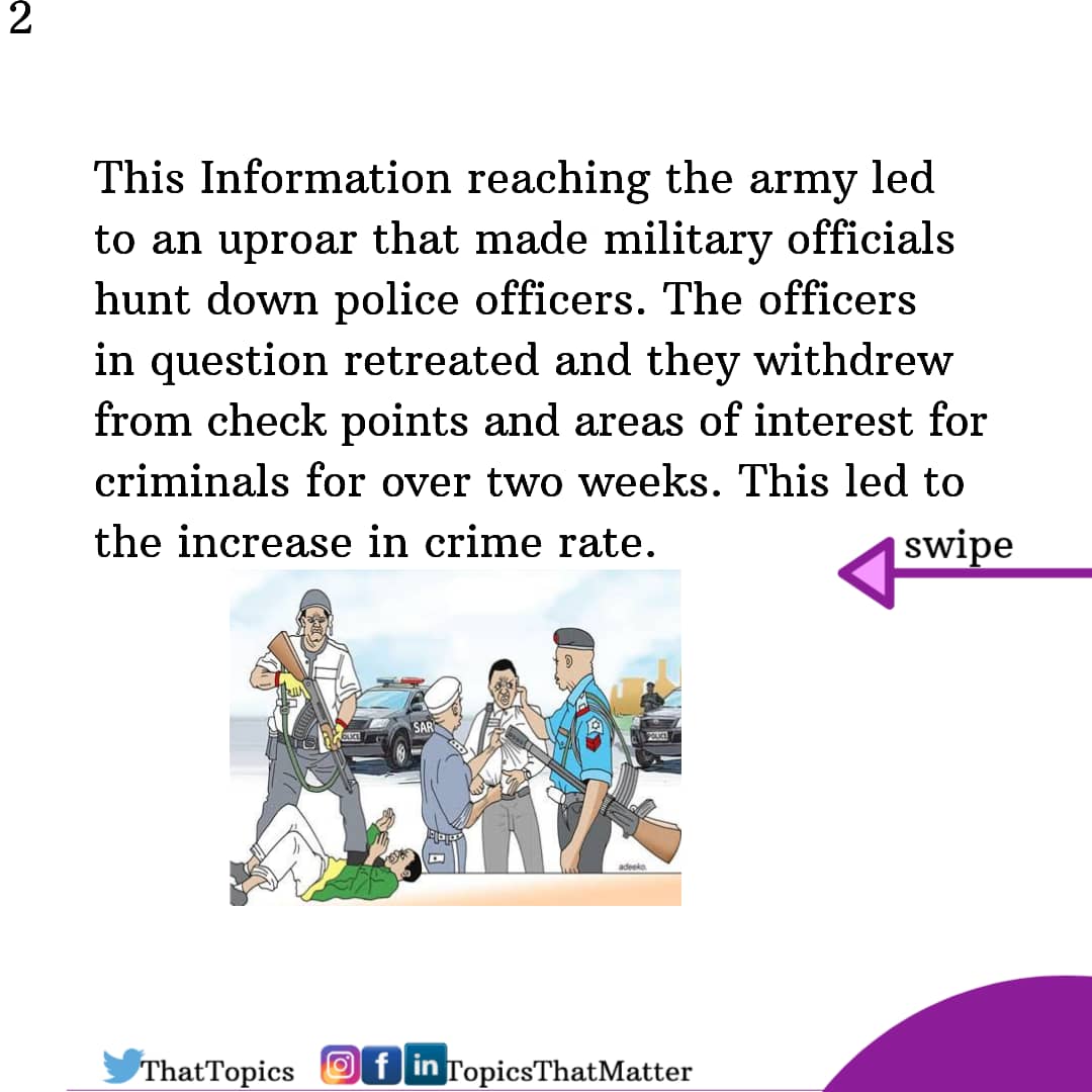 ThatTopics's tweet photo. Politics Today: 
We give an insight into the origination of sars (in 1992) and the current situation of things 
A Thread 
RT for awareness #EndSarsNow #EndSARSProtest #NaijaLikeNeverBefore #topicsthatmatter https://t.co/6pBUjD18Y3